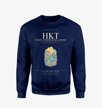 Thumbnail for Phuket International Airport HKT Sweatshirt - Navy Blue
