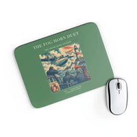 Thumbnail for VINTAGE G4437 - The Fog Horn Duet - Designed Mouse Pads design on green rectangle