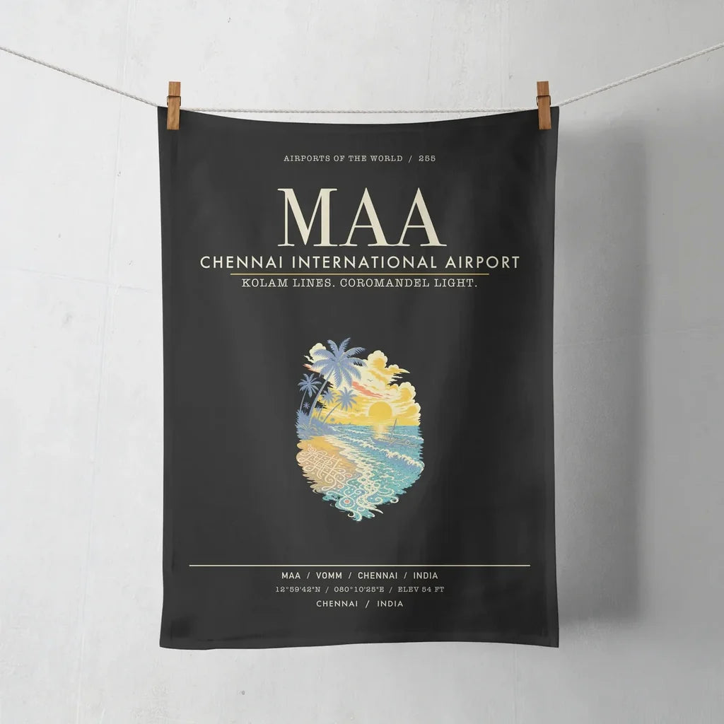 Chennai International Airport MAA - Black