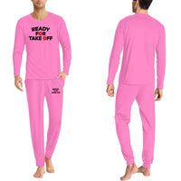 Thumbnail for Ready For Takeoff men pajamas - Pink
