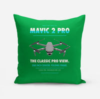 Thumbnail for DJI Mavic 2 Pro design on green pillow
