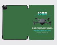 Thumbnail for ACSL SOTEN design on green ipad tablet case
