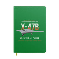 Thumbnail for X-47B UCAS-D Carrier Wing Without a Cockpit design on green notebook