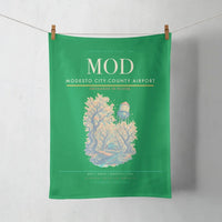 Thumbnail for Modesto City-County Airport (MOD) design on green towel