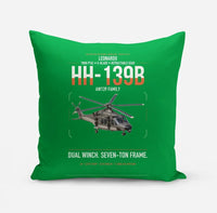 Thumbnail for Leonardo HH-139B design on green pillow