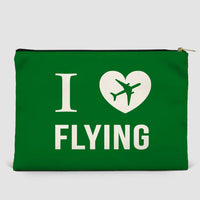 Thumbnail for I Love Flying Zipper Pouch - view 8