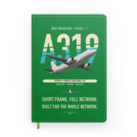 Thumbnail for Airbus A319ceo design on green notebook