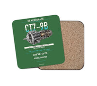 Thumbnail for CT7-9B design on green 1 piece coaster
