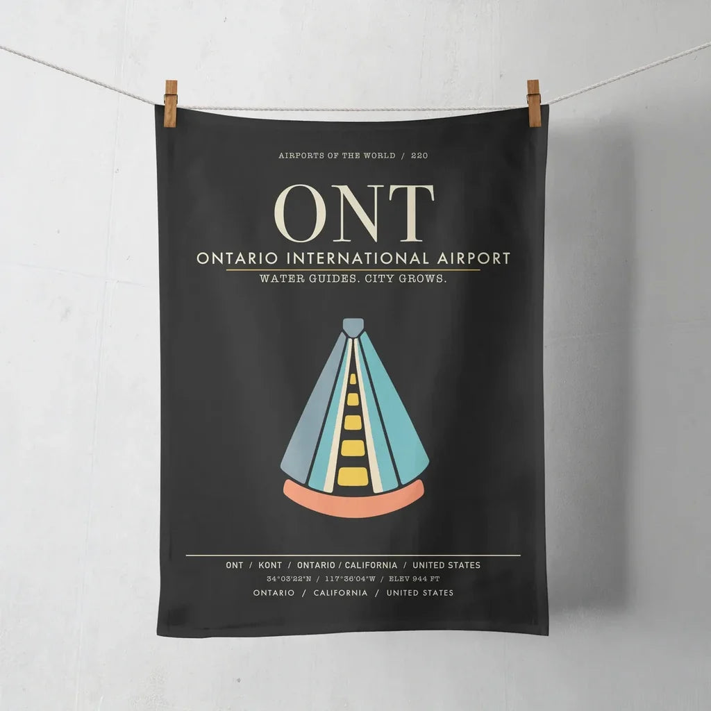 Ontario International Airport ONT - Black