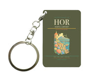 Thumbnail for Horta Airport (HOR) design on green army key chain