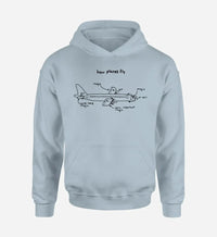 Thumbnail for How Planes Fly Hoodie - view 8