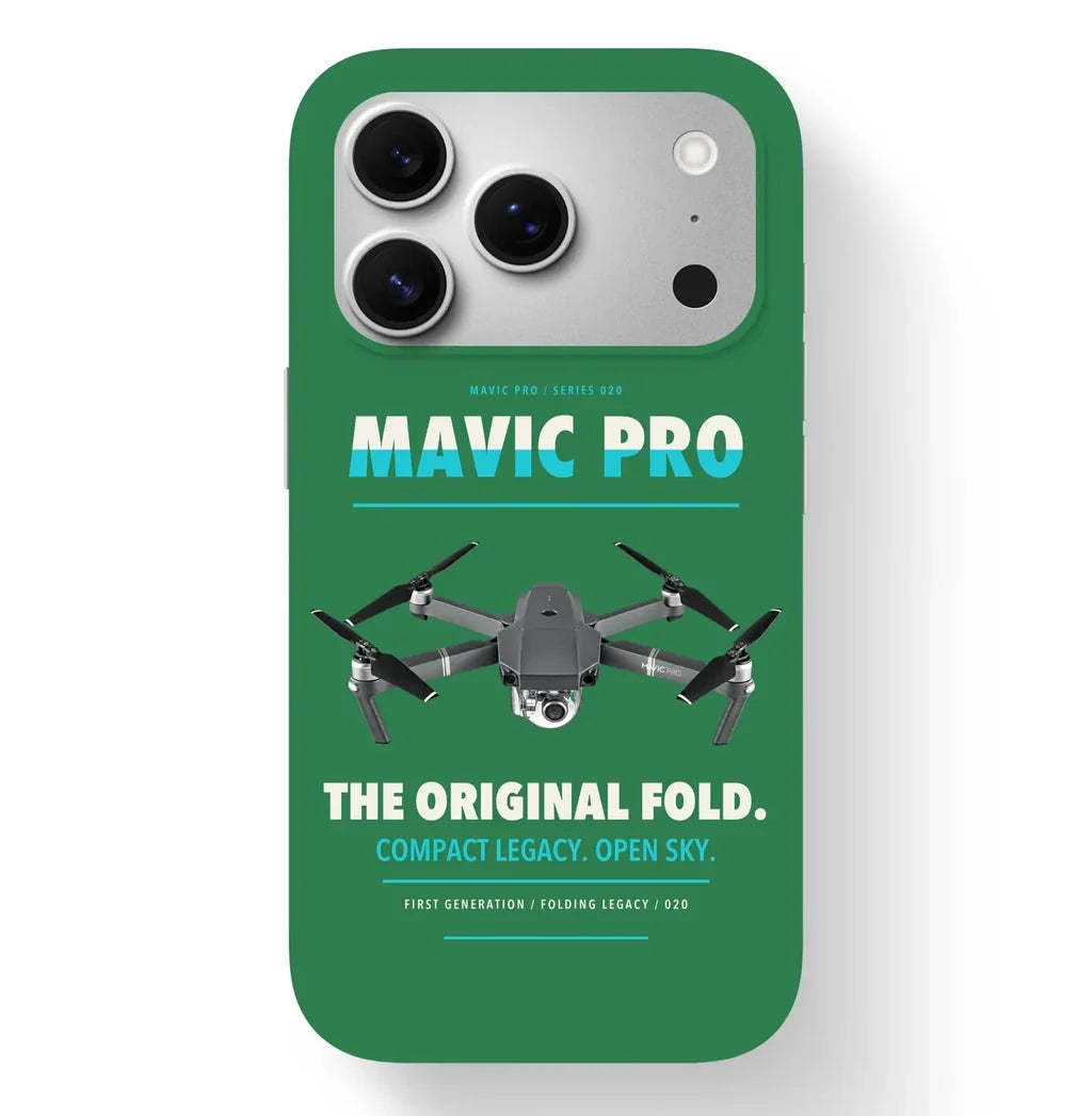DJI Mavic Pro Case design on green iphone case