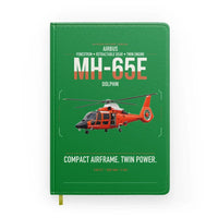 Thumbnail for Airbus MH-65E Dolphin design on green notebook