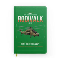 Thumbnail for Denel Rooivalk Mk 1F design on green notebook