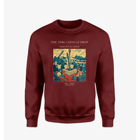 Thumbnail for VINTAGE G4428 - The Time Capsule Prop - Designed Sweatshirts design on winered