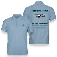 Thumbnail for Fotokite Sigma design on light blue polo