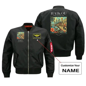 Haikou City Series Bomber Jacket