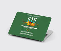 Thumbnail for De Havilland Canadair 515 design on green MacBook case