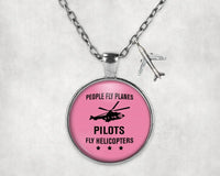 Thumbnail for People Fly Planes Pilots Fly Necklace - view 8