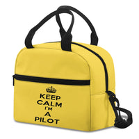 Thumbnail for Keep Calm I'm A Pilot Lunch Bag - view 8