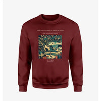 Thumbnail for VINTAGE G4269 - The Swallows In The Rafters - Designed Sweatshirts design on winered