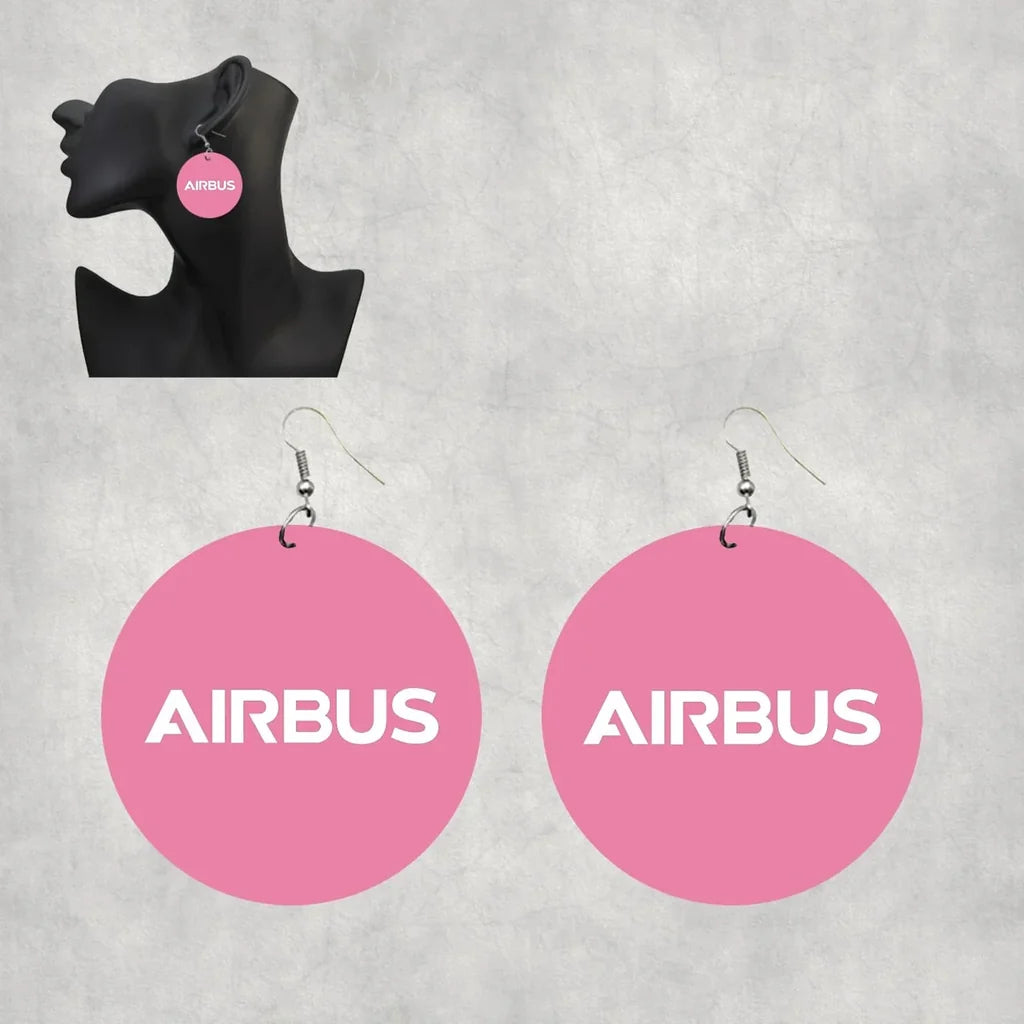 Airbus & Text Earrings - view 8