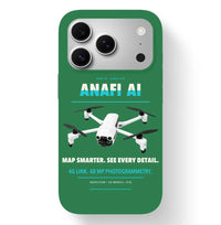 Thumbnail for Parrot ANAFI Ai Case design on green iphone case