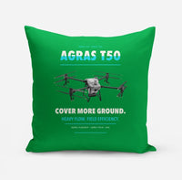 Thumbnail for DJI Agras T50 design on green pillow