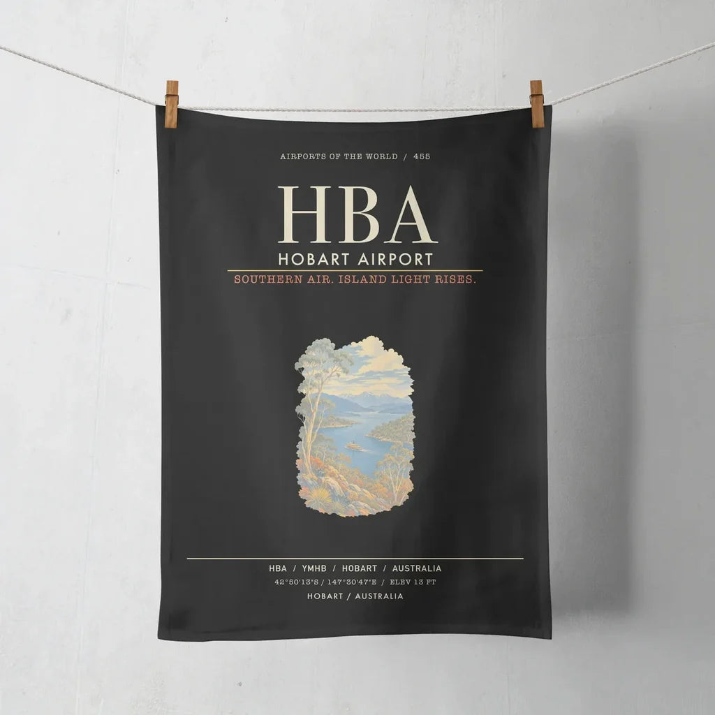 Hobart Airport HBA - Black