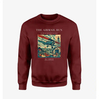 Thumbnail for VINTAGE G4015 - The Airmail Run - Designed Sweatshirts design on winered