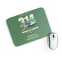 Thumbnail for Boeing 314 Clipper design on green rectangle mouse pad