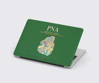 Thumbnail for Pamplona Airport (PNA) design on green MacBook case