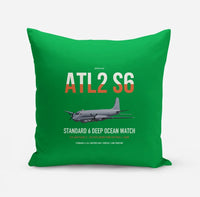 Thumbnail for Atlantique 2 Standard 6 design on green pillow