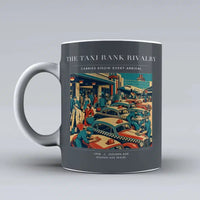 Thumbnail for VINTAGE G4376 - The Taxi Rank Rivalry - Ceramic Mug design on gray