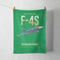 Thumbnail for F-4S Phantom II design on green towel