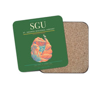 Thumbnail for St. George Regional Airport (SGU) design on green 1 piece coaster