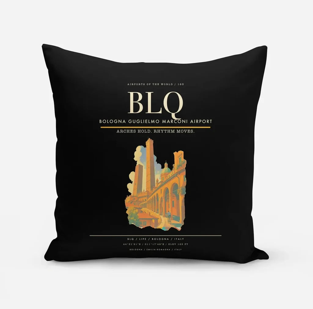 Bologna Guglielmo Marconi Airport BLQ - Black