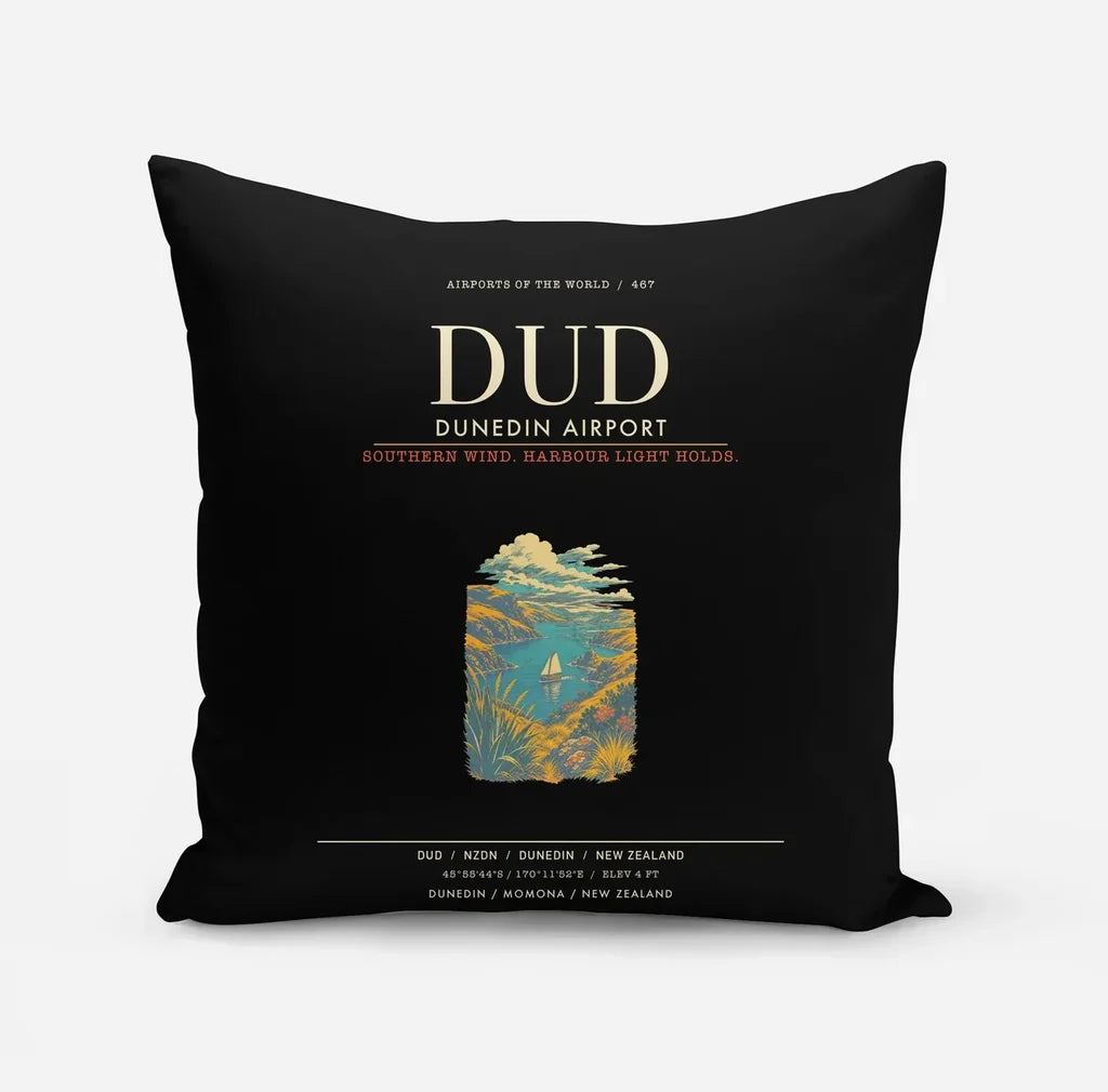 Dunedin Airport DUD - Black