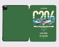 Thumbnail for Cessna 206 Stationair design on green ipad tablet case