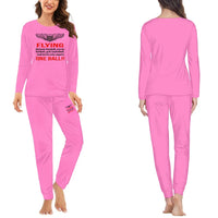 Thumbnail for Flying One Ball women pajamas - Pink