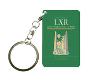 Thumbnail for Luxor International Airport LXR Key Chain design on green key chain
