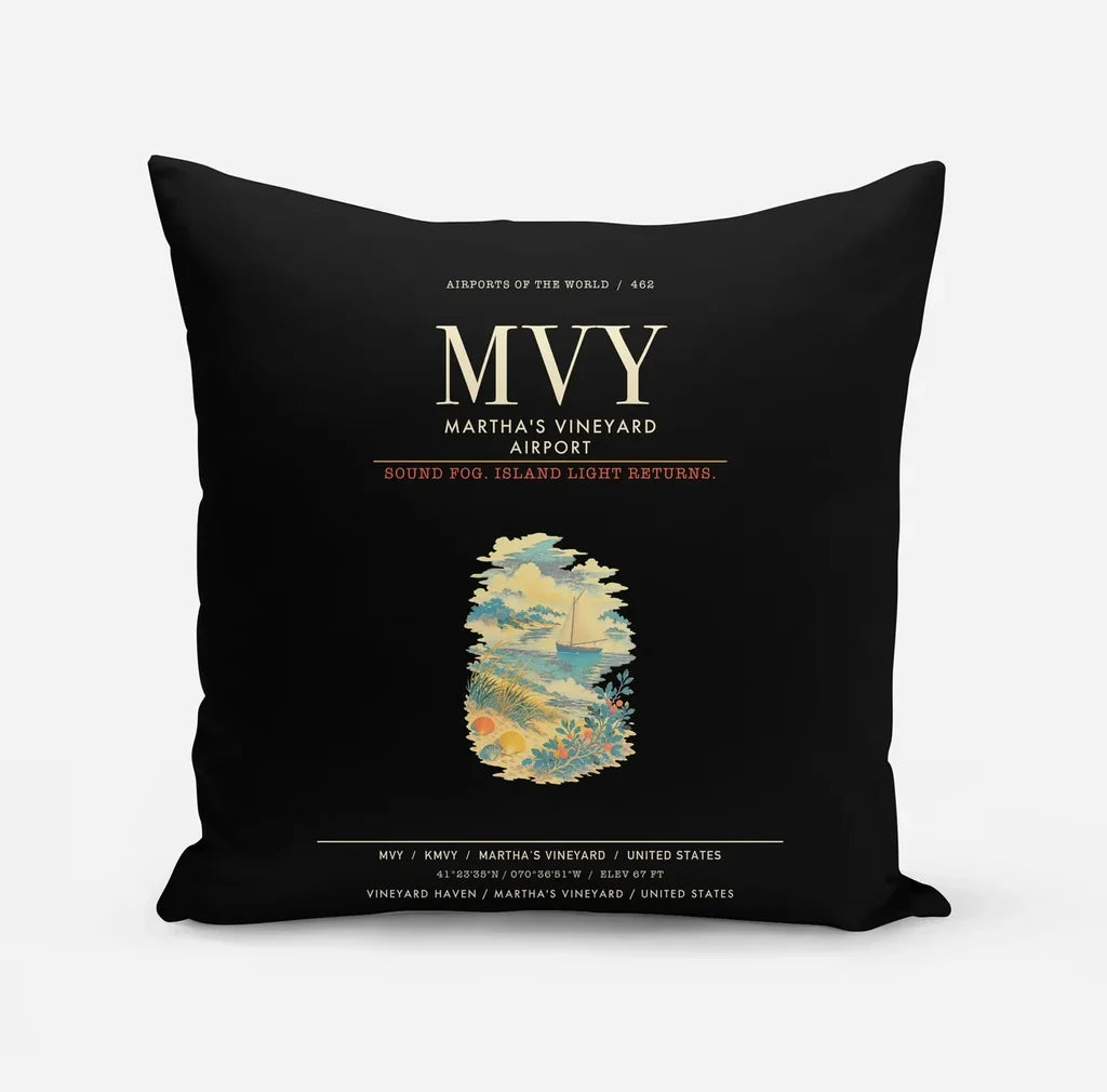 Martha's Vineyard Airport MVY - Black
