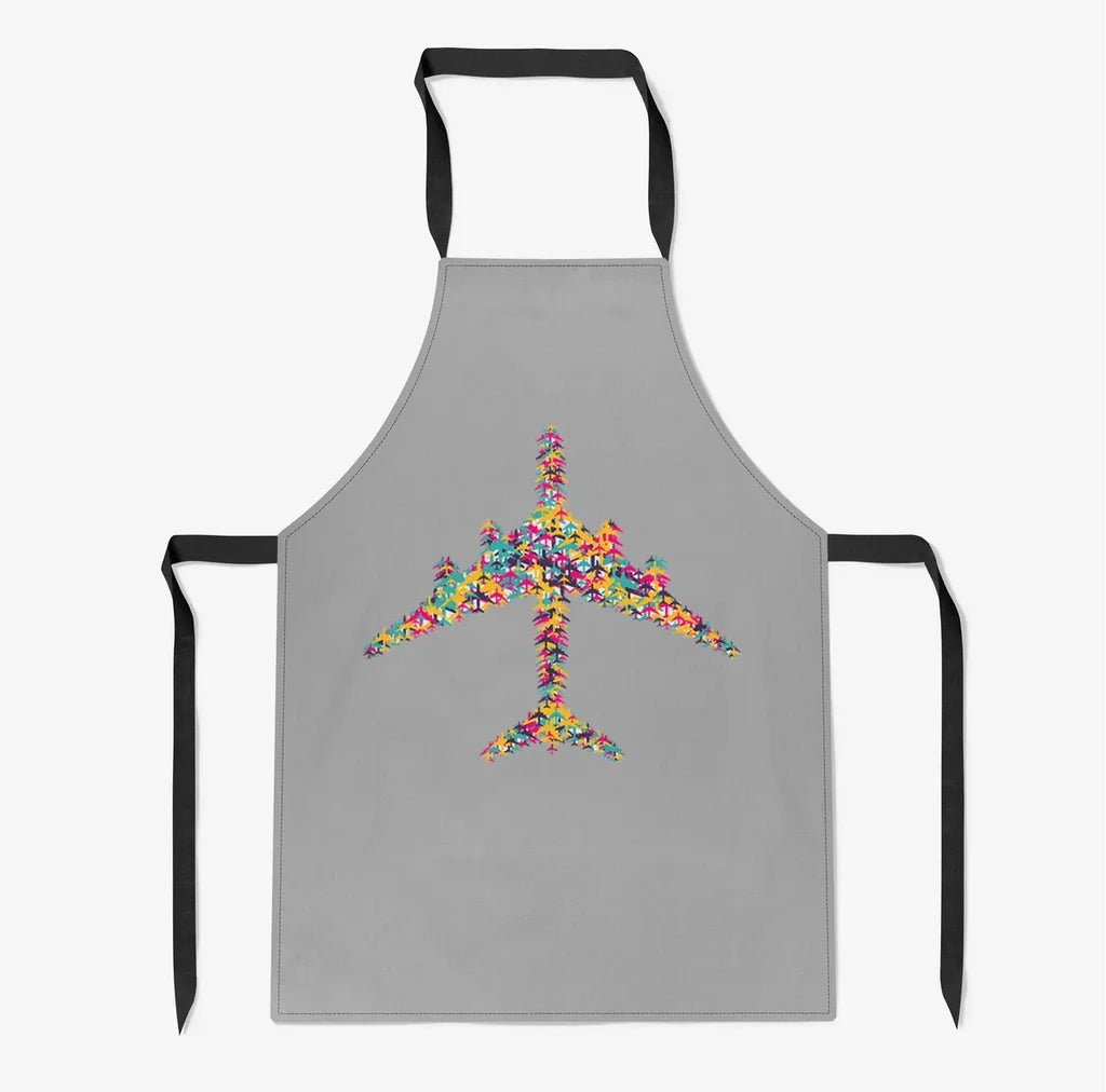 Colourful Airplane Apron - view 8