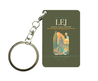 Thumbnail for Leipzig–Halle Airport (LEJ) design on green army key chain