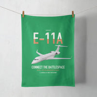Thumbnail for E-11A BACN design on green towel