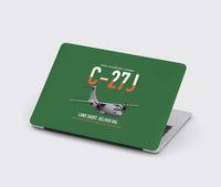 Thumbnail for C-27J Spartan design on green MacBook case