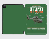 Thumbnail for Airbus Helicopters H145M LUH SOF design on green ipad tablet case