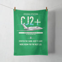 Thumbnail for Cessna Citation CJ2+ design on green towel