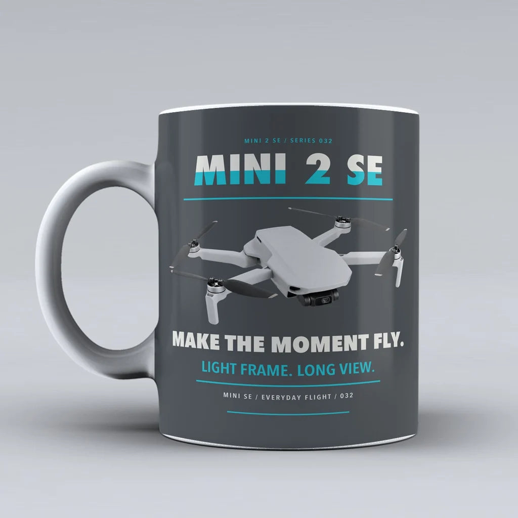 Mini 2 SE Mug design on gray dji