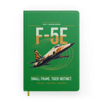 Thumbnail for F-5E Tiger II design on green notebook